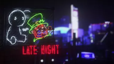 Late Night Neon Idle Animation
