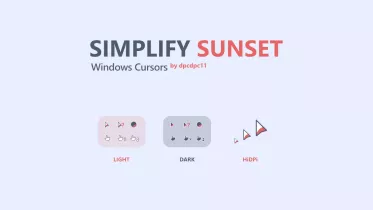 Simplify Sunset Cursors
